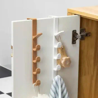 1/2PCS No-Hole Wall Hangers Strong Non-Marking Door Hooks Cabinet Storage Hooks Dormitory Rental Room Coat Hooks