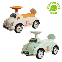 【Playful Toys 頑玩具】聲光復古兒童滑步車(平衡車 嚕嚕車 騎乘玩具)
