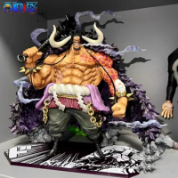 One Piece In Stock 100% Original Bandai Spirits Figuarts Zero Extra Battle Kaidou 32cm Pvc Action Anime Figure Model Toys Gift