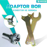 Set Arbor Mandrel Konektor Adaptor Dinamo ke Gerinda