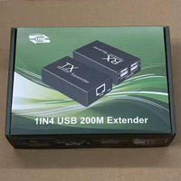 USB網線延長器usb2.0接口轉網絡RJ45信號放大器200米USB Extender