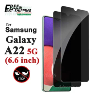 Anti Spy Screen Protector For Samsung Galaxy A22 5G Tempered Glass Privacy Peep Scratch 9H Case Friend SELECTION Fast Free Ship