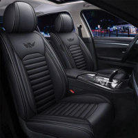 Universal Leather Car Seat Covers for Mercedes Benz C200 C300 A160 180 B200 GLA GLE S600 E class ML E Interior Accessories Part