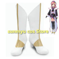 Lacus Clyne Cosplay Boots Mobile Suit Gundam Seed Freedom Shoes Customize size