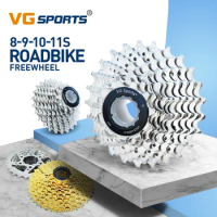 VG Sports 8 9 10 11 Speed Velocidade Road Bike Freewheel Roadbike Cassette 8v 9v 10v 11v 28t 32t Bicycle Freewheel Bike Sprocket