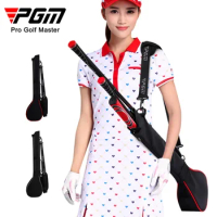 PGM Golf Bags Outdoor Practice Training Golf Gun Bag Packed Foldable Design Portable 3 Clubs for Men and Women Sports Ball Pack