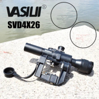 VASILII Svd 4X26 Pso Type Riflescope Svd Sniper Rifle Series Ak Rifle Scope Voor Jacht Sight Voor AK47