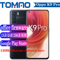 Oppo K9 Pro 5G Mobile Phone 6.43" 120HZ Dimensity 1200 8GB 12GB RAM 128GB 256GB ROM 4500mAh 60W 64.0MP Camera NFC Google play