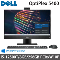 【DELL 戴爾】24型OptiPlex 5400液晶電腦(i5-12500T/8GB DDR4/256GB PCIe/W10P)