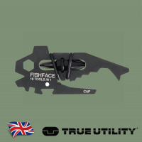 【TRUE UTILITY】英國多功能18合1鯨魚造型工具組Fishface-吊卡版(TU206K)