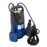 ปั๊มจุ่มพร้อมลูกลอย รุ่น QDP-400A กำลัง 400 วัตต์ สีน้ำเงิน