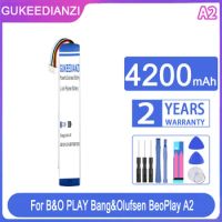 GUKEEDIANZI Replacement Battery A2 (For Beoplay) 4200mAh For B&amp;O PLAY Bang&amp;Olufsen BeoPlay A2 Active BeoLit 15 17 Speaker