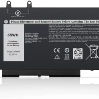 3HWPP Laptop Battery Compatible with Dell Latitude 5401 5411 5501 5510 5511 Series, Precision 3541 3551 Series 10X1J N2NLL 1VY7F