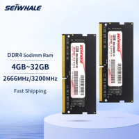 SEIWHALE Memoria Ram DDR4 8GB 4GB 16GB 2666MHz16GB 32GB 3200MHz sodimm notebook high performance laptop memory