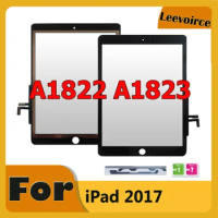 For iPad 2017 Touch Screen Digitizer For iPad 9.7 2017 A1822 A1823 Screen Glass Touch Panel Replacement Sensor 9.7 inch