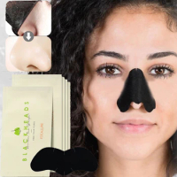 Peel Off Nose Blackhead Remover Strip Deep Cleansing Shrink Pore Acne Treatment Mask Nose Black Dots Patch Face Skin Care Unisex