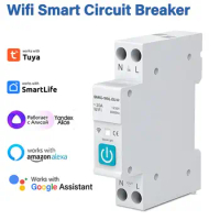 Circuit Breaker With Metering Smart Circuit Breaker Remote Control Smart Remote App Wifi Circuit Breaker Breaker
