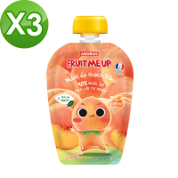 即期品【Andros安朵思】水蜜桃風味果汁凍飲90g X3