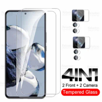 For Xiaomi 12T Pro Glass 4-in-1 Camera Tempered Glass Xaomi Xiomi Mi 12 T MI12T 12TPro 5G Screen Protector Protective Lens Film