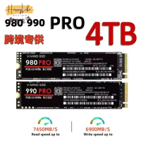 M.2 980 990PRO NVME協議內置 固態硬盤 擴容4TB 2TB高速傳輸[DD0505006]