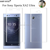 For Sony Xperia XA2 Ultra 6.0" Soft TPU Front Back Full Cover Screen Protector Transparent Protective Film + Tools (Not Glass)