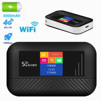 Portable 4G LTE Router Mini Wireless Wifi Modem Router 150Mbps Wireless Outdoor Pocket Wifi Hotspot Sim Card Slot Mini Router