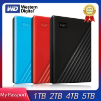 Western Digital WD 1TB 2TB 4TB 5TB My Passport Portable External Hard Drive USB 3.0 HDD with backup software password protection