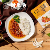 【新東陽】精燉紅燒牛調理包共4盒(220G/盒)
