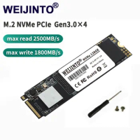 WEIJINTO M.2 NVMe SSD 128GB 256GB 240GB 512GB 1TB 500GB M2 PCIe Drive Internal Solid State Disk for Laptop Desktop