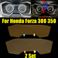 For HONDA Forza 350 300 250 125 Forza300 Forza350 Scooter Accessories Cluster Scratch Protection Film Dashboard Screen Protector