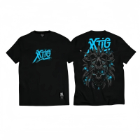 Kaos Vtshirt pakaian fashion street untuk pria. Kaos katun lembutberkualitas tinggi.Hitam Katun grap