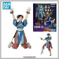 In Stock Original Bandai S.H.Figuarts SHF Chun Li -Outfit 2- Street Fighter Series Anime Figures Action Model Toys