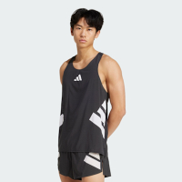 【adidas 愛迪達】 ADIZERO ROAD TO RECORDS 運動背心 男 JM7806