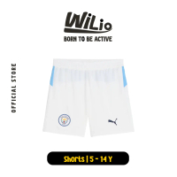 PUMA MCFC Shorts Replica Jr 78037622 - Celana Pendek Anak (Putih)