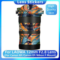 For LAOWA 12mm F2.8 Decal Skin Vinyl Wrap Film Camera Lens Protective Sticker Protector Coat Venus Optics 12 F/2.8 2.8 Zero-D