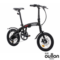 oullon歐龍 C16-X7 16吋7速前後同步碟煞鋁合金折疊自行車/小折