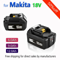 for Makita 18V Makita BL1860 BL1850B BL1850 BL1840 BL1830 BL1820 BL1815 LXT-400 Replacement Lithium Battery makita 18v battery