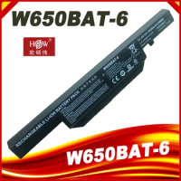 W650bat 6 Laptop battery for Hasee K610C K650D K570N K710C K590C K750D series Clevo W650S W650BAT-6 batterie