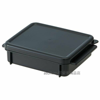 asdfkitty*日本製-SKATER黑色 白飯微波盒/保鮮盒/解凍盒-260ML