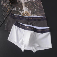 Quần boxer GTOPX MAN mỏng vải cotton cạp thấp lớp đơn nam quần boxer gợi cảm thoáng khí thể thao