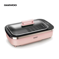 DAEWOO - DAEWOO大宇 -SK1韓式無煙電燒烤爐-粉紅