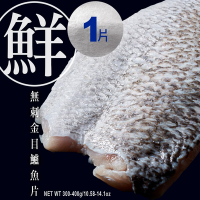 【元家Yens】台灣養殖無刺無腥味金目鱸魚片 300g~400g/片 3~4人份
