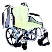 รถเข็นวีลแชร์ MW-SL4D สีเขียวอ่อน ไซส์ 40