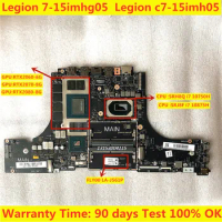 LA-J561P motherboard For Lenovo Legion C7-15IMH05 / Legion 7-15IMHg05 Laptop motherboard GPU RTX2070/2060/2080 8G 100% test o