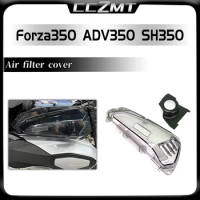 Motorcycle Accessories Air filter cover transparent air filter cover Housing Cap For Honda Forza350 FORZA350 ADV350 Adv350 SH350