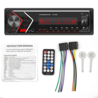 1 DIN Hands-Free Bluetooth Car Player With USB USB/SD/AUX Card In-Dash Radio FM MP3 Player PC Type:ISO-505