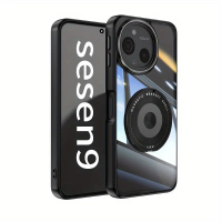 Sarung Telefon Bimbit, Panel Belakang PC 360 Boleh Putar, Sesuai untuk Sharp Aquos Sense 9, dengan P
