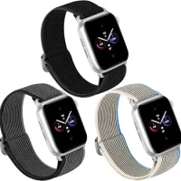 3 Pcs Sport Band for Apple Watch Bands 38mm 40 41mm 42mm 44 45mm 49mm Soft Stretchy Strap for IWatch Series 9 8 7 6 5 3 SE Ultra