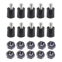 10pcs M2 M3 Racing Drone F3 F4 Flight Controller Anti-Vibration Damper Mounting Spacer Fixed Screws Nuts