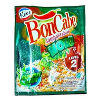 KOBE BONCABE NORI SACHET LEVEL 2 - Sambal Tabur Nori Berbumbu Pedas Mantab Bon Cabe - Beli Banyak = 